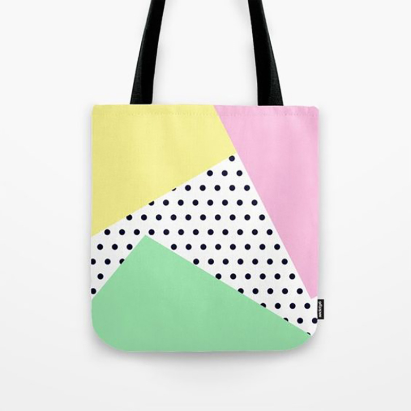 factory price customized  print cotton reusable shopping bags tote canvas bag