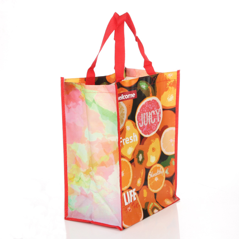 Free Sample Custom Printing PP Woven Bag Polypropylene Bag Biodegradable Shopping Bag