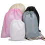 Custom logo eco friendly storage pouch non woven drawstring shoes dust bag 35*45 cm