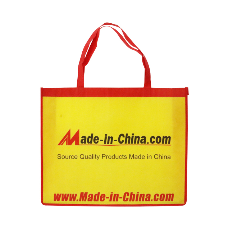 Reusable Polypropylene Packaging Eco Laminated Non Woven Bag Shopping Tote With Custom Logo