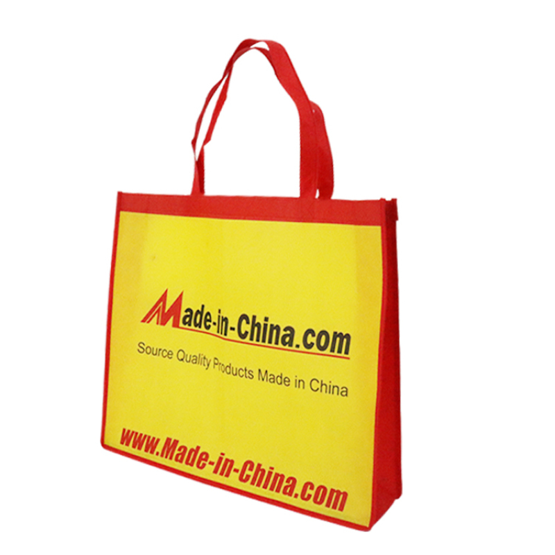 Reusable Polypropylene Packaging Eco Laminated Non Woven Bag Shopping Tote With Custom Logo