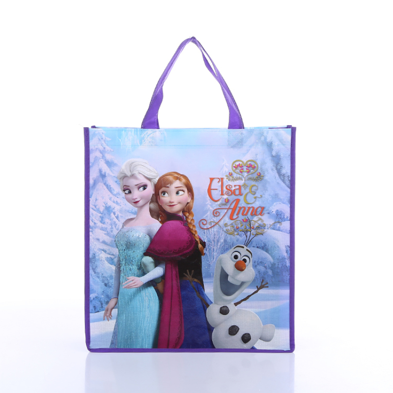 wholesale custom printing reusable pp laminated non woven gift shopping tote bags