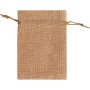 2022 CHENGBAI  light Coffee Wedding Favor Hessian Vintage Sack Pouches Mini Jute Drawstring  Bags