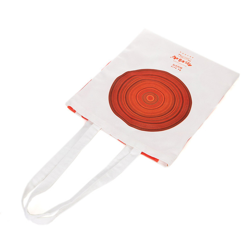 Custom High Quality Eco Friendly Reusable  Cotton Canvas Tote Shopping Bags With Logos Printed