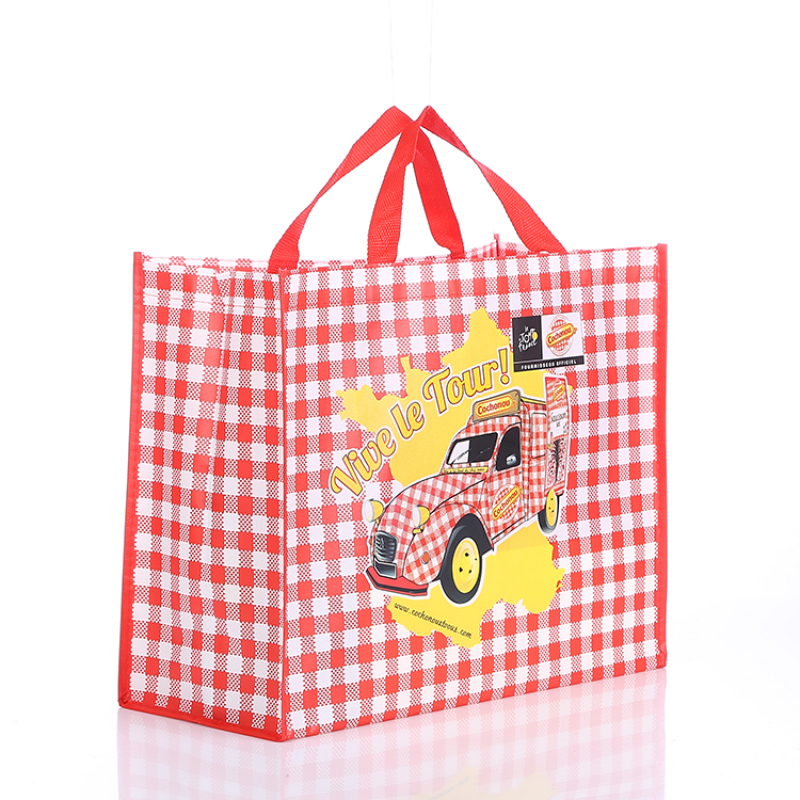 ECO Friendly Customer Design Printable  Recycled  Reusable Laminate Non Woven Tote Shopping Bags