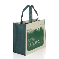 ECO Friendly Customer Design Printable  Recycled  Reusable Laminate Non Woven Tote Shopping Bags