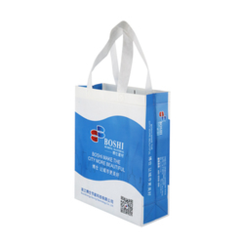 Promotional Ultrasonic Laminated PP Non Woven Bag Eco Friendly Non Woven Shopping Bag Custom Logo