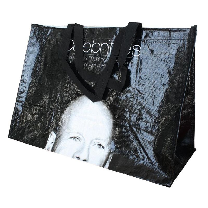 Custom Design Reusable Tote Bag China Suppliers Polypropylene Pp Woven Fabric Laminated Shopping Bag With Logo