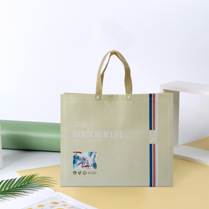 Promotional Waterproof Foldable Laminated PP Non Woven Bag Shopping Tote Bag