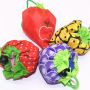 polyester fruit folding bag reusable foldable shopping bag with customized logo