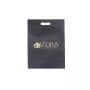 Wholesale colorful eco friendly custom logo reusable die cut cut non woven shopping bag