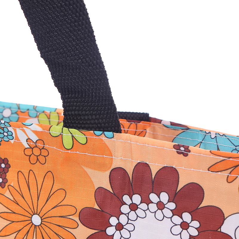 Wholesale Reusable Foldable  Bag Grocery Shopping Tote Bag Easy Carry Large Capacity