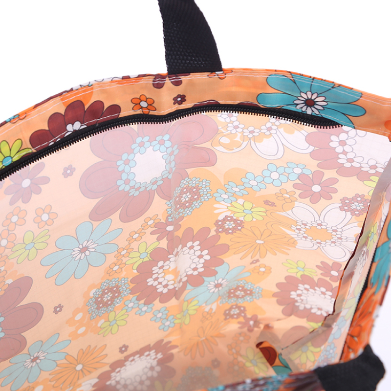 Wholesale Reusable Foldable  Bag Grocery Shopping Tote Bag Easy Carry Large Capacity