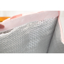 Wholesale Preimum Non-woven Aluminum Film Insulated Cooler Bag Custom Logo Thermal Cooler Bag