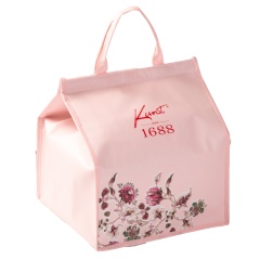 Wholesale Preimum Non-woven Aluminum Film Insulated Cooler Bag Custom Logo Thermal Cooler Bag