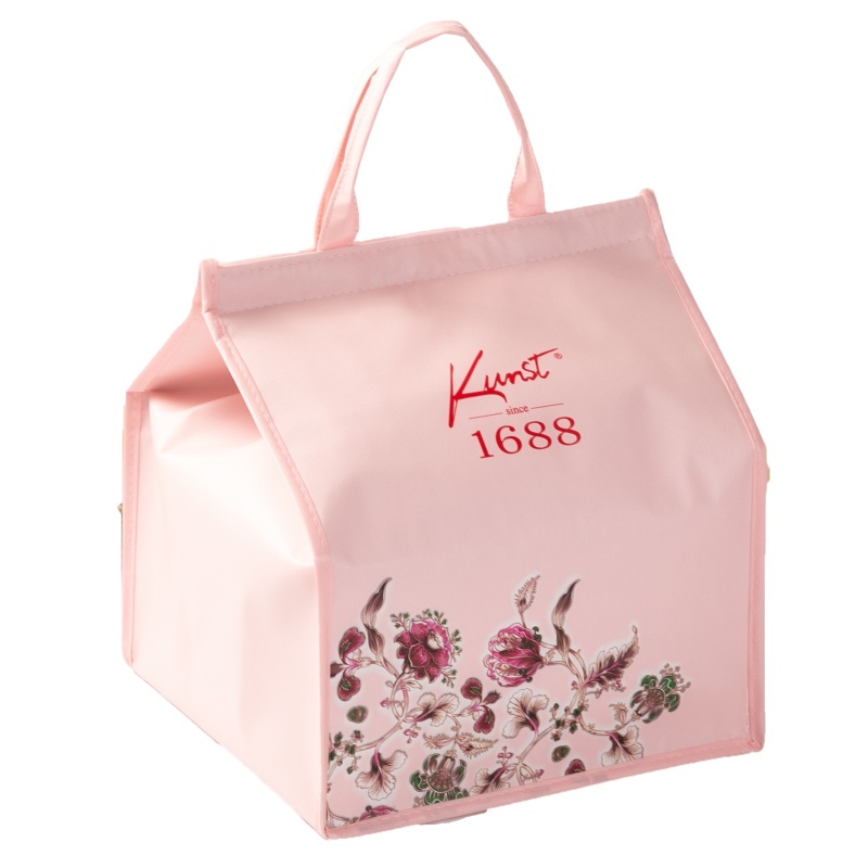 Wholesale Preimum Non-woven Aluminum Film Insulated Cooler Bag Custom Logo Thermal Cooler Bag