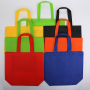 Promotional pp non-woven printed tote bag wholesale eco reusable non woven shopping bags with logo