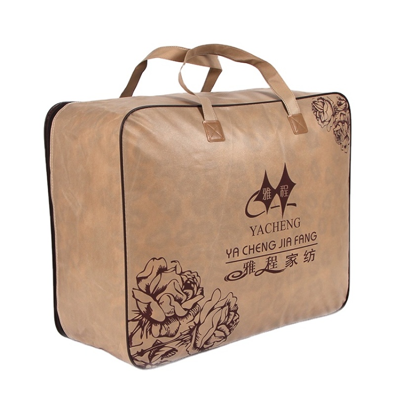 Quality pp non woven pvc quilt packaging shopping bag quilted hand bags