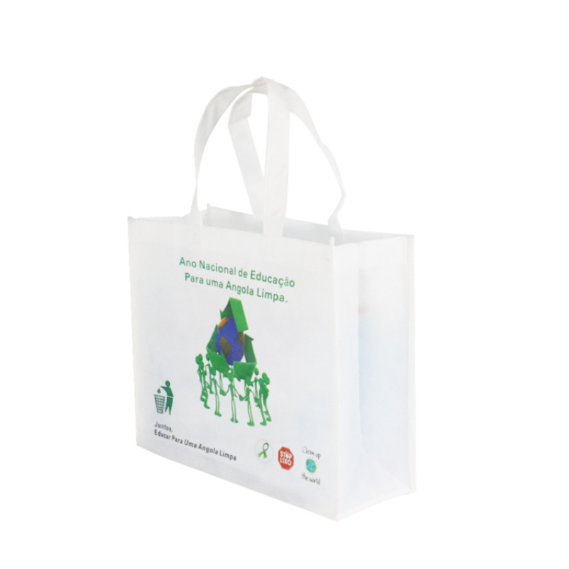 Cheap  Custom full color printing biodegradable reusable grocery pp laminated non woven shopping bag