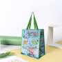 2022 Hot Sale custom logo printed eco friendly durable handled laminated pp woven shopping bag