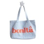 Wholesale high quality organic reusable custom logo cotton canvas shopping tote bag