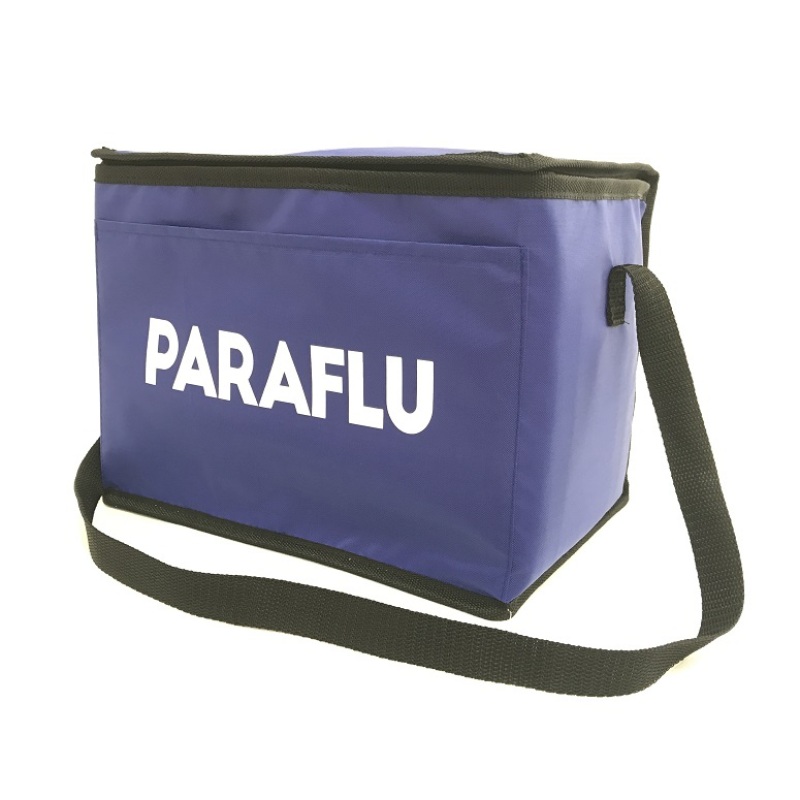 Accept customized logo and packing non woven insulated lunch thermal cooler bag