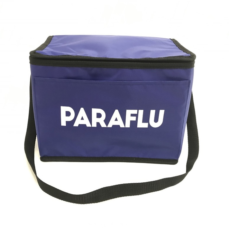 Accept customized logo and packing non woven insulated lunch thermal cooler bag