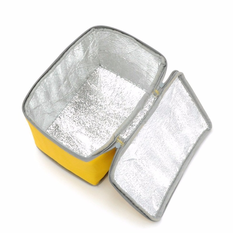 Accept customized logo and packing non woven insulated lunch thermal cooler bag