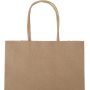 Wholesale High Quality Custom  Printed Brown Kraft  Paper Gift Shopping  Bag For Packaging