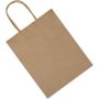 Wholesale High Quality Custom  Printed Brown Kraft  Paper Gift Shopping  Bag For Packaging