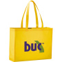 Advertising reusable eco personalized non woven bags shopping custom logo