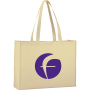 Advertising reusable eco personalized non woven bags shopping custom logo