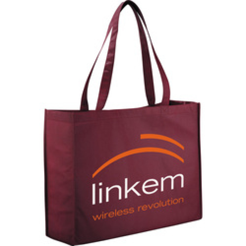 Advertising reusable eco personalized non woven bags shopping custom logo