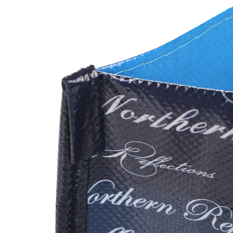 high quality eco friendly laminated reusable printable logo non woven shopping tote bag