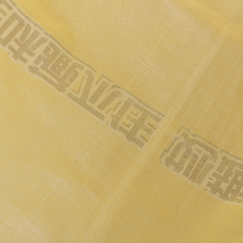 recyclable eco friendly reusable laminated RPET pp woven shopping bag custom logo