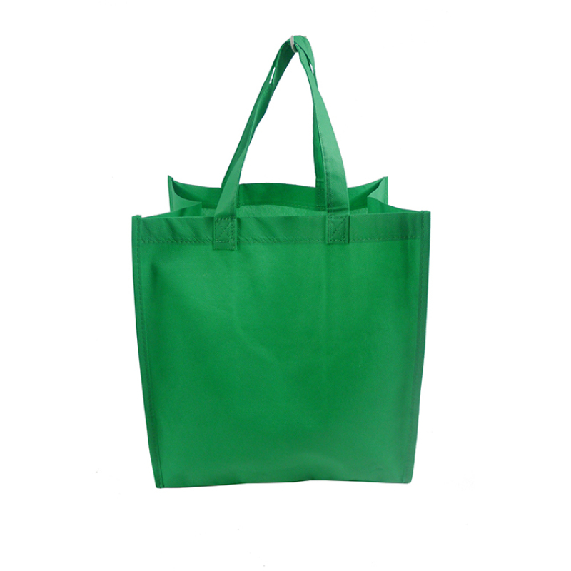 2021 promotional heavy duty non-woven 6 bottle wine tote bag for wine bottles