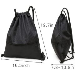 2022 CHENGBAI wholesale eco friendly reusable portable nylon drawstring bag with custom logo printed