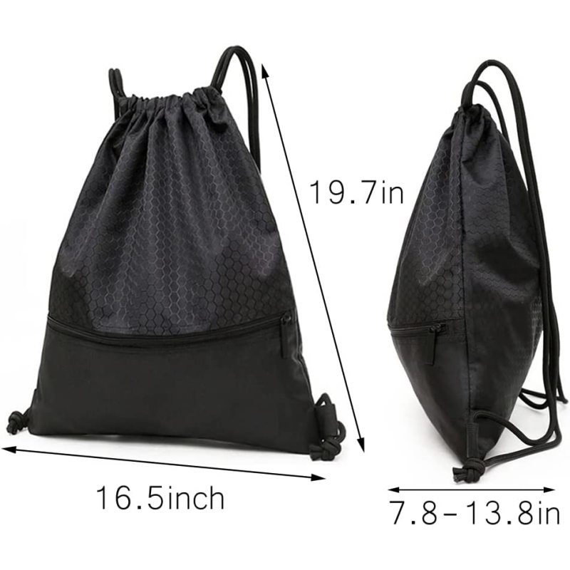 2022 CHENGBAI wholesale eco friendly reusable portable nylon drawstring bag with custom logo printed