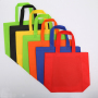Custom Wholesale Stock Recycle Non Woven Shopping Eco Bags With Logo