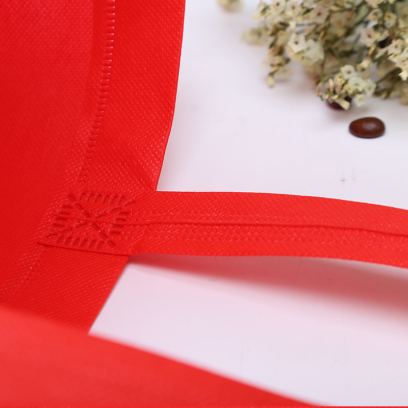 Custom Wholesale Stock Recycle Non Woven Shopping Eco Bags With Logo