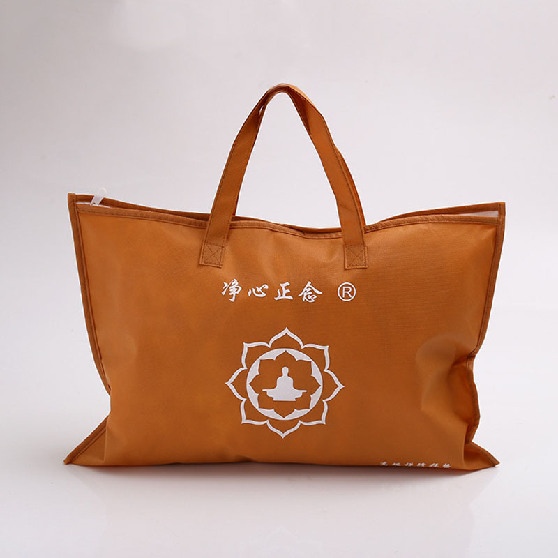 2019 zhejiang manufacturer wholesale fashion good quality factory price non woven  bedding packaging storage bag with zipper