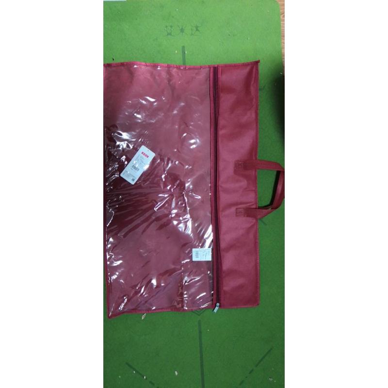 2019 zhejiang manufacturer wholesale fashion good quality factory price non woven  bedding packaging storage bag with zipper