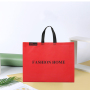 Wholesale Custom Laminated Non Woven Tote Bag Promotional Foldable Reusable Grocery Shopping Bag