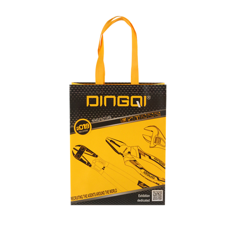 Factory Wholesale Eco Friendly Custom Recyclable Grocery Laminated Non Woven Polypropylene Tote Bag