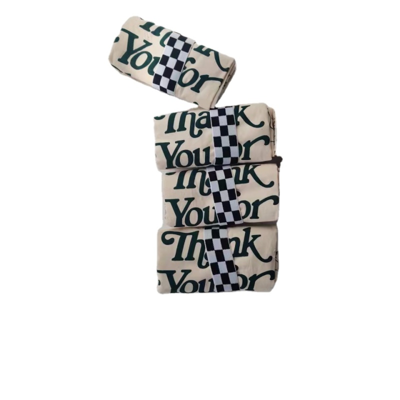 wholesale Custom logo Reusable blank canvas tote bag women foldable cotton  canvas shopping Folding Foldable bags
