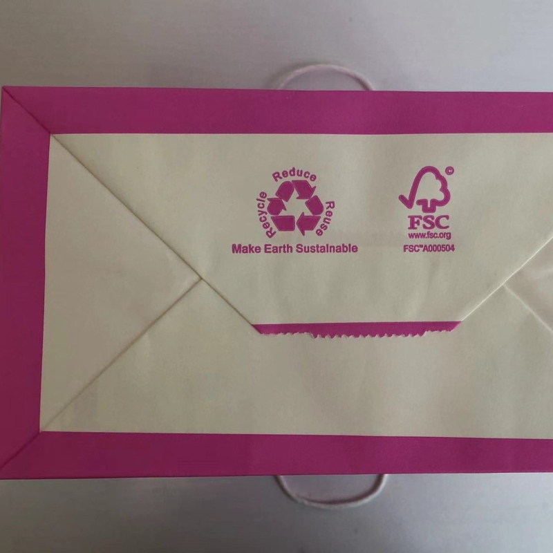 Buy Kraft White Paper Bags,Paper Bag Custom Print Logo,Paper Gift Bag Custom Logo