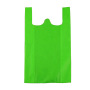 Wholesale Colorful Reusable    Non Woven T shirt Shopping bag with Customer Printed LOGO for Super Market