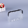 Hot Selling Customized Waterproof PVC Clear Makeup Bag for Travel Cosmetics Clear Makeup Bag Clear PVC Makeup Bag with Zipper