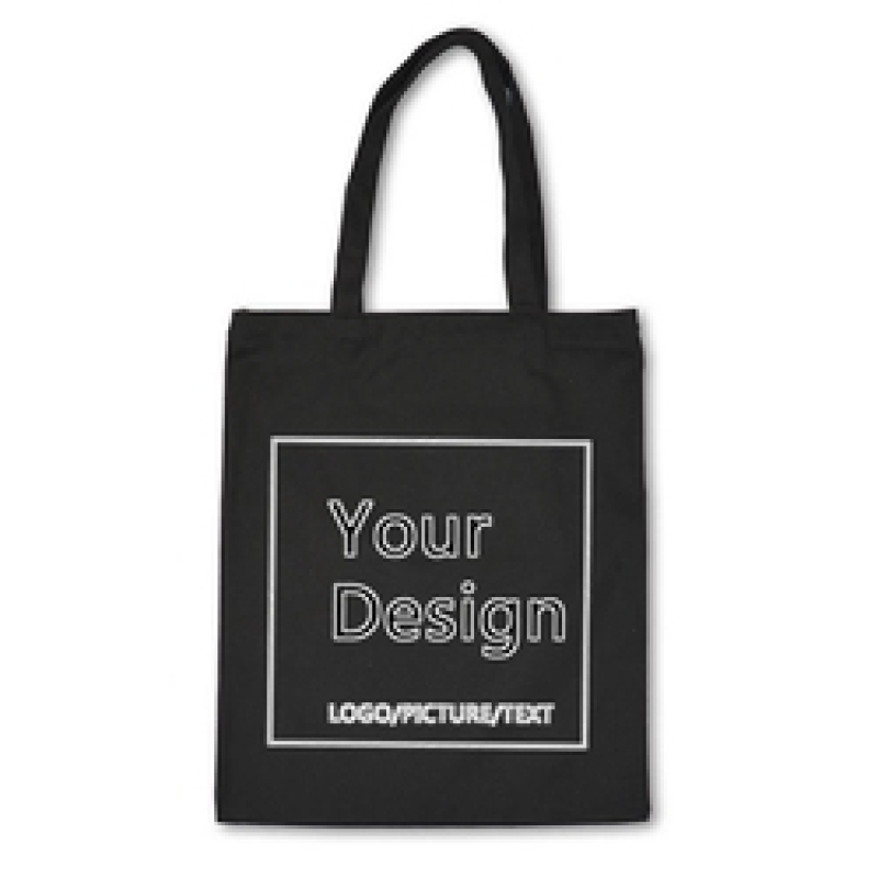 eco friendly recycled organic cotton blank custom printed tote canvas shopping bags