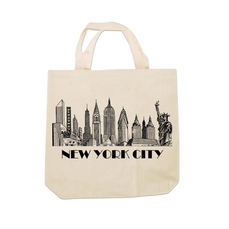 Hot Selling Recyclable Factory Custom Logo Handbag Brand Canvas Cotton Wholesale Shopping Tote  bag
